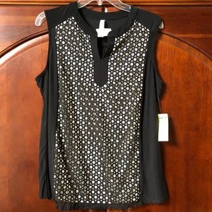 NWT Black Top. Size Large.